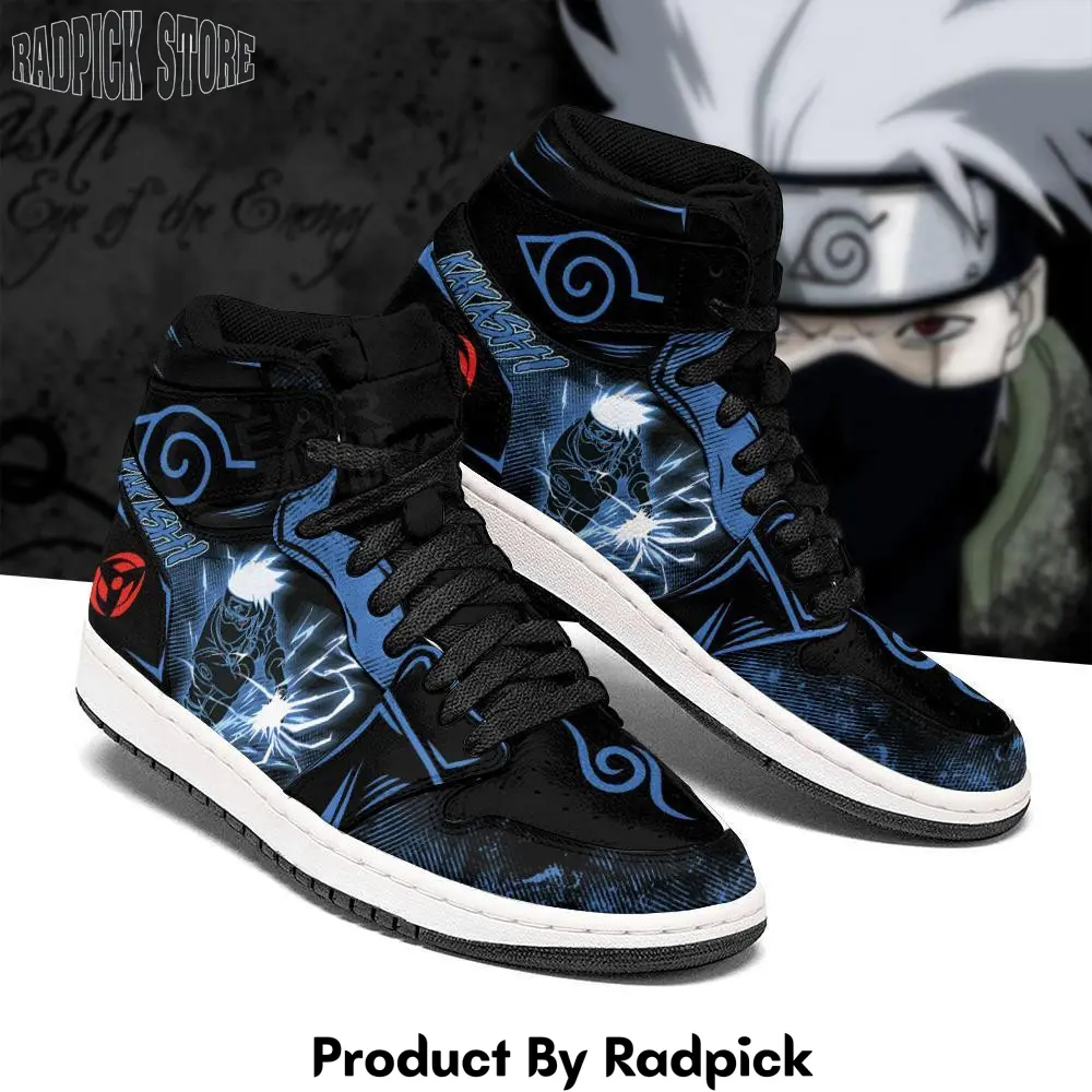 Hatake kakashi air jordan high top sneakers anime era  rp0246185